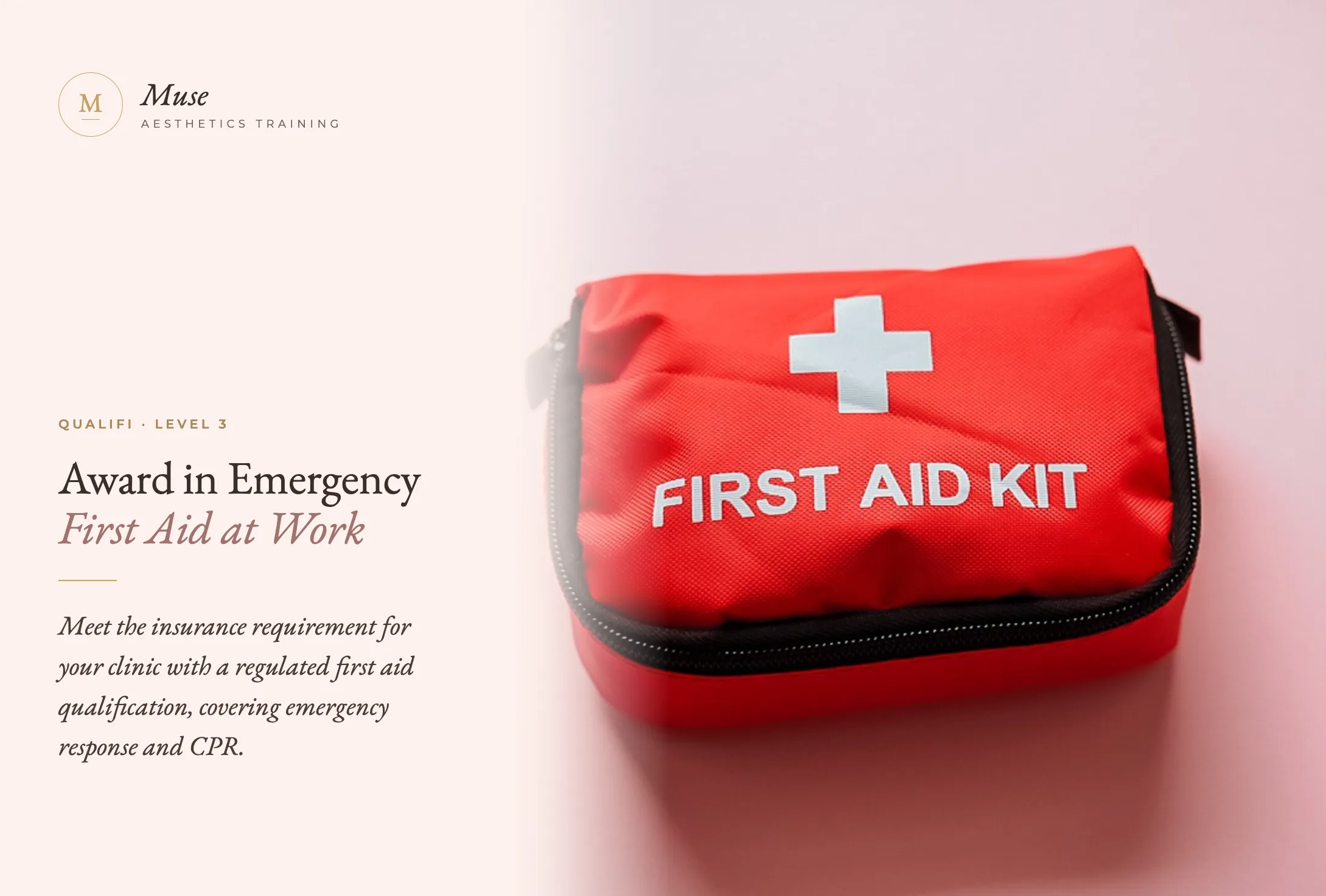 Level 3 Award in Emergency First Aid at Work