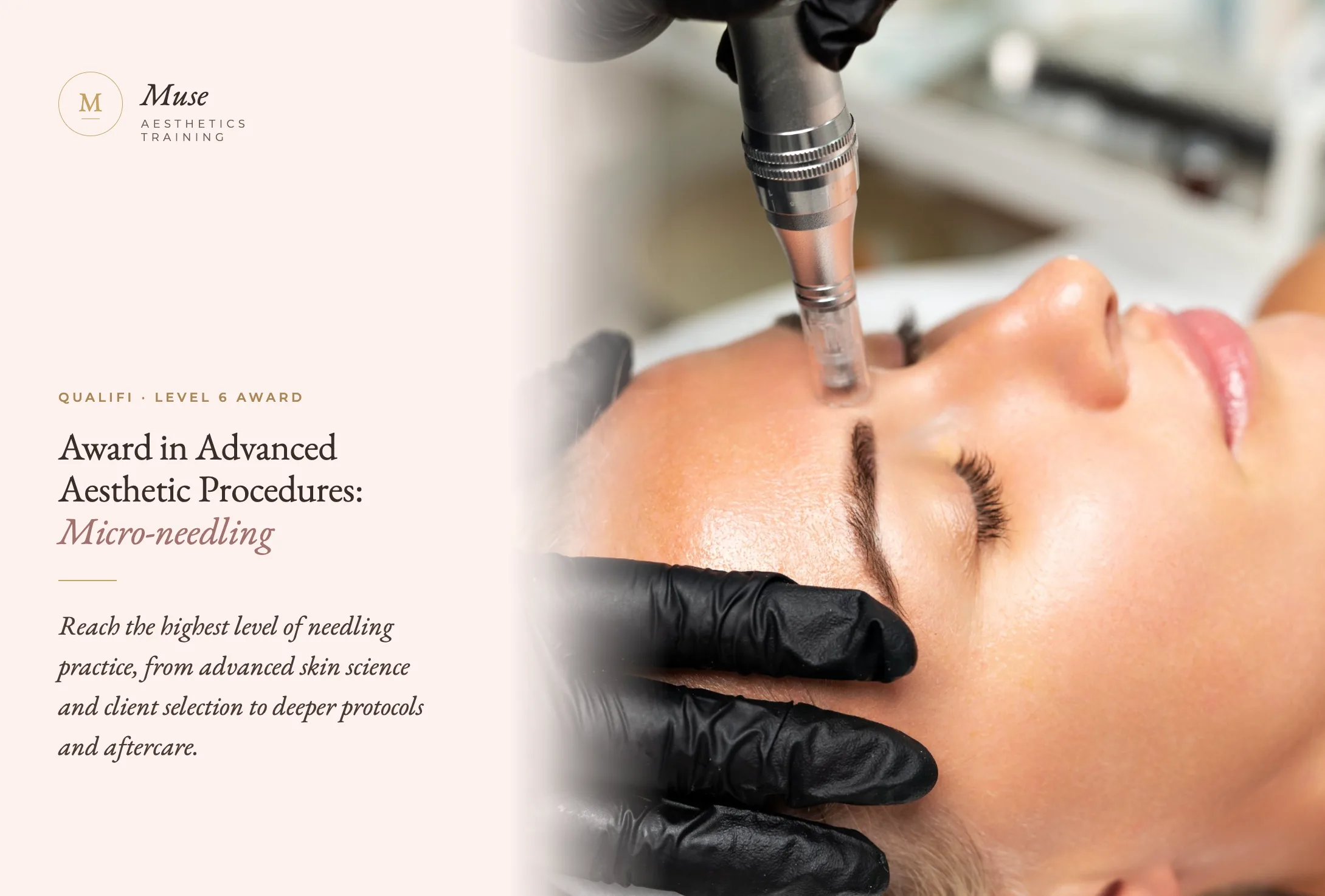 Level 6 Award in Advanced Aesthetic Procedures: Micro-needling