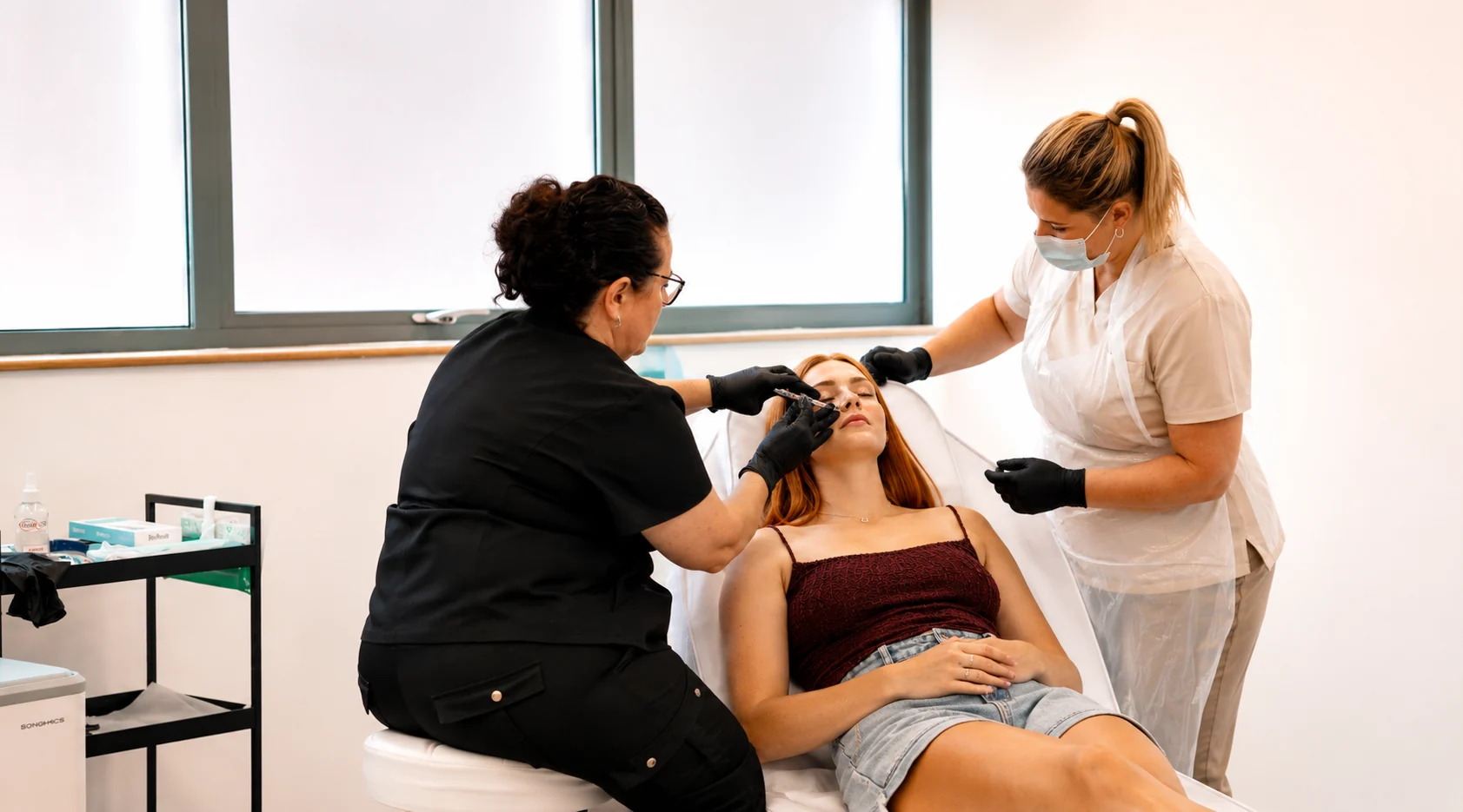 Hands-on aesthetic training at Muse Aesthetics Training school